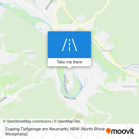 Карта Zugang Tiefgarage am Neumarkt