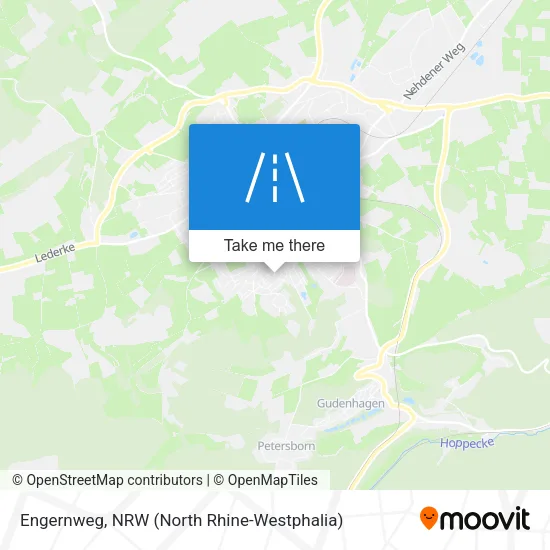 Карта Engernweg