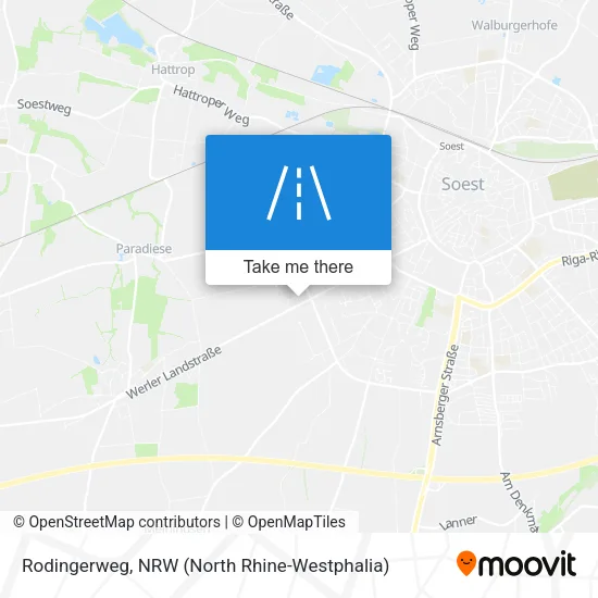 Карта Rodingerweg