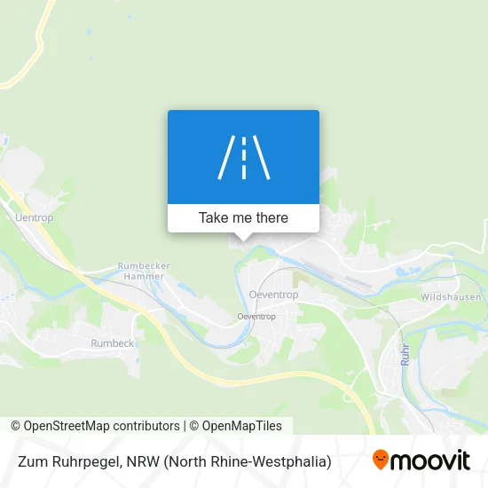 Карта Zum Ruhrpegel