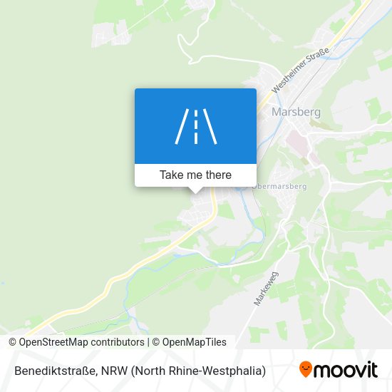 Benediktstraße map
