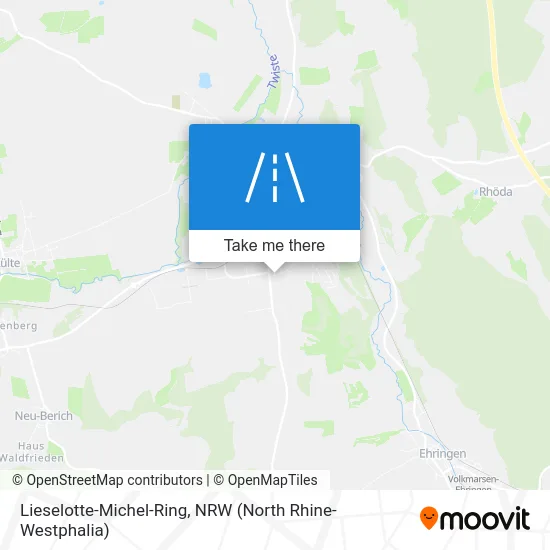 Lieselotte-Michel-Ring map