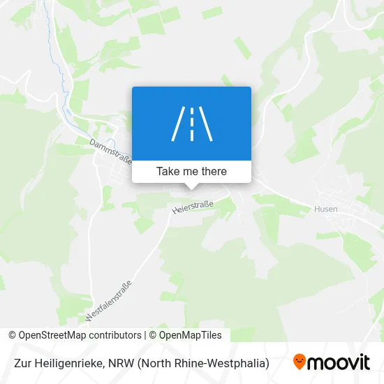 Zur Heiligenrieke map