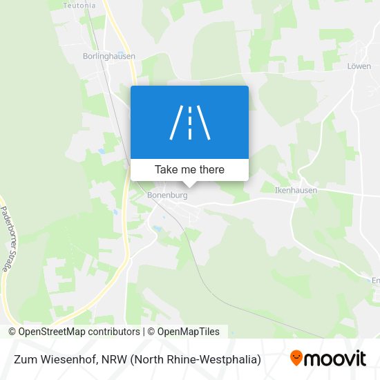 Zum Wiesenhof map