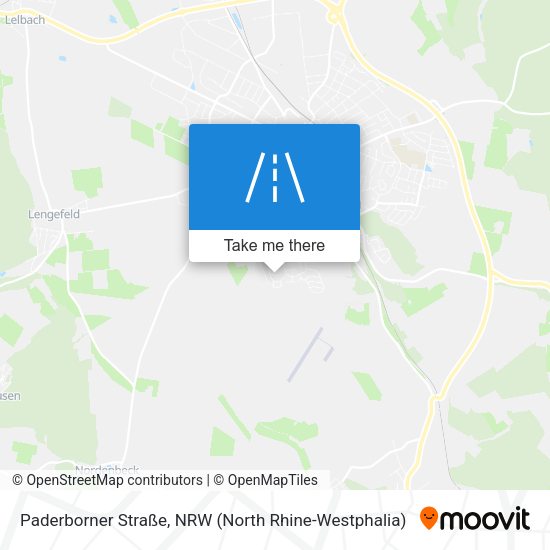 Paderborner Straße map