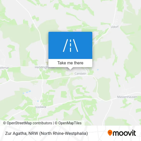 Карта Zur Agatha