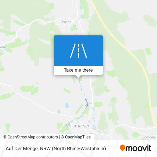 Auf Der Menge map