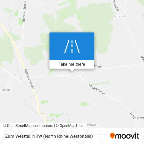 Карта Zum Westtal