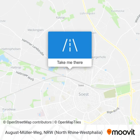 Карта August-Müller-Weg