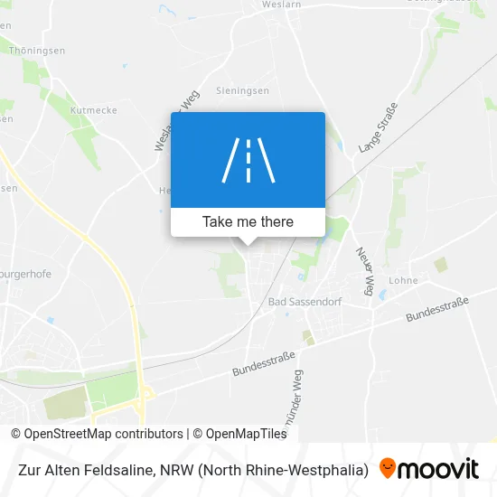 Zur Alten Feldsaline map