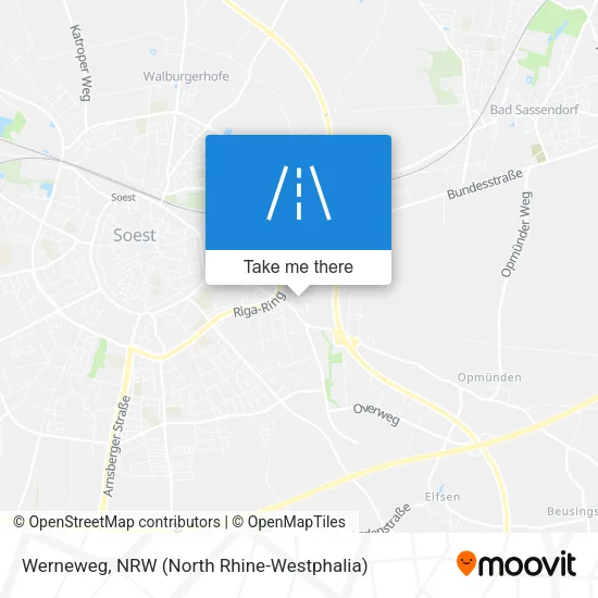 Карта Werneweg