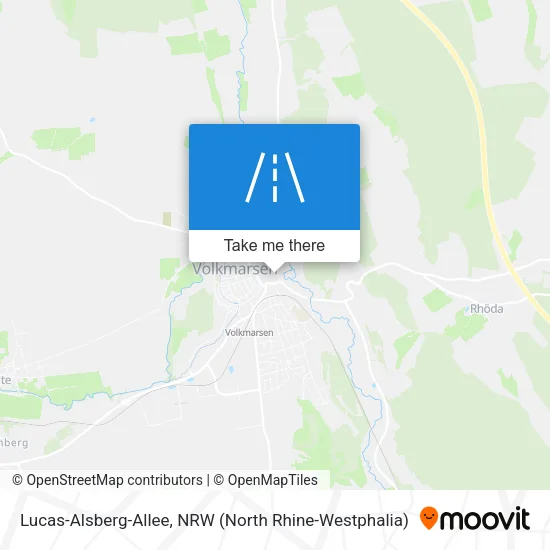 Карта Lucas-Alsberg-Allee