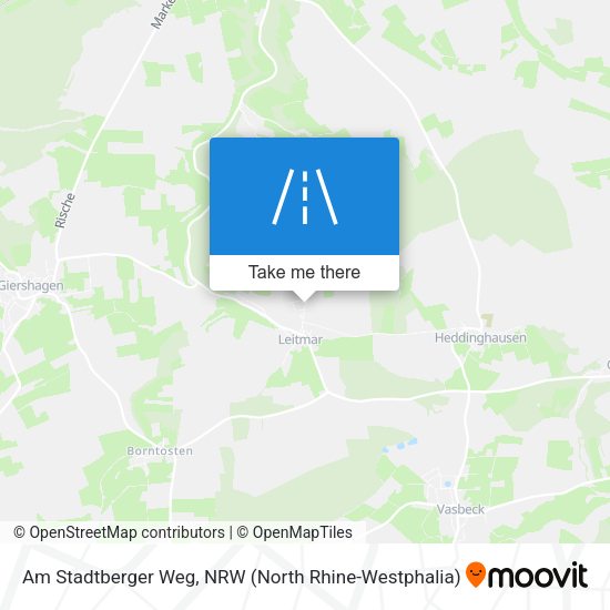 Am Stadtberger Weg map
