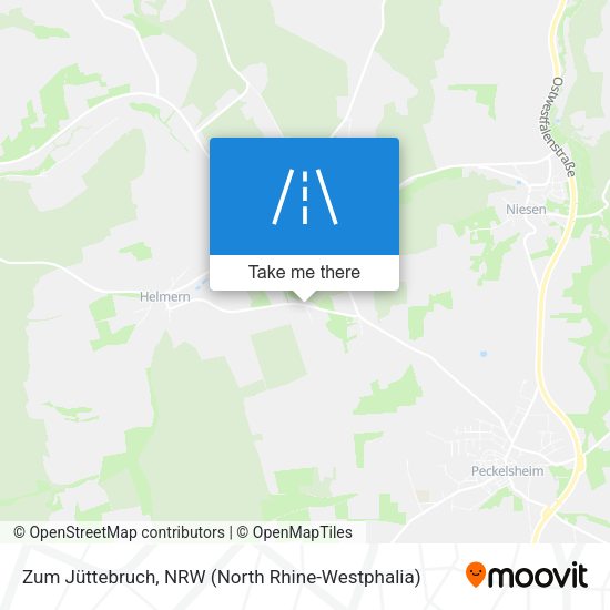 Zum Jüttebruch map