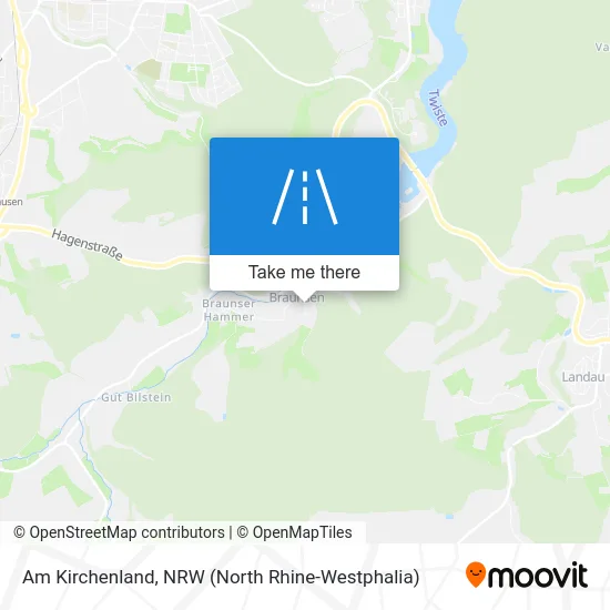 Am Kirchenland map
