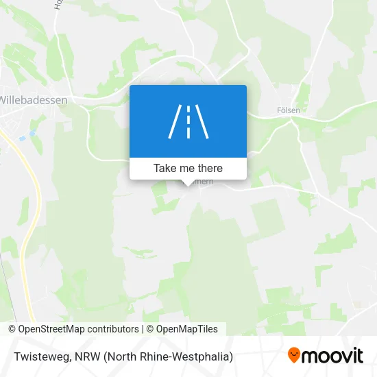 Карта Twisteweg