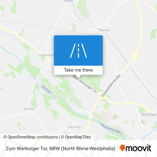 Zum Warburger Tor map