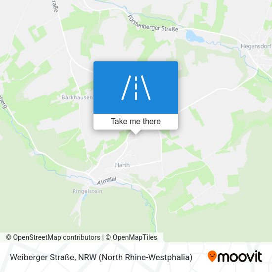 Weiberger Straße map