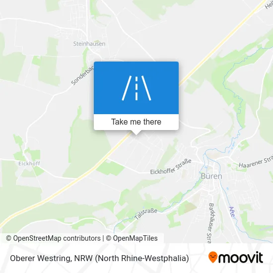 Карта Oberer Westring