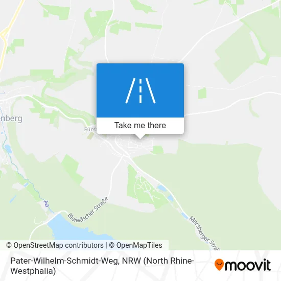 Pater-Wilhelm-Schmidt-Weg map