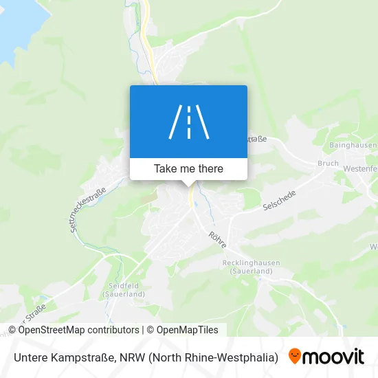 Карта Untere Kampstraße