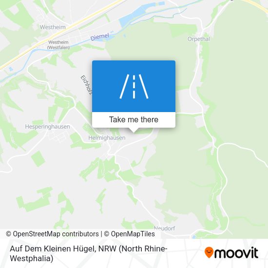 Auf Dem Kleinen Hügel map