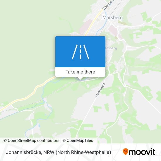 Johannisbrücke map