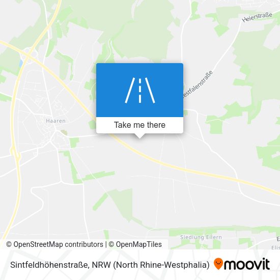 Sintfeldhöhenstraße map