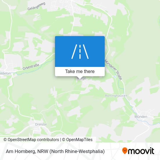 Am Homberg map