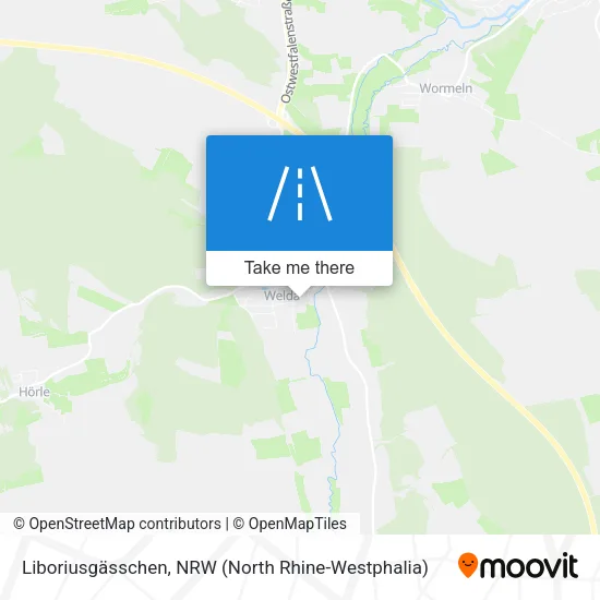 Карта Liboriusgässchen
