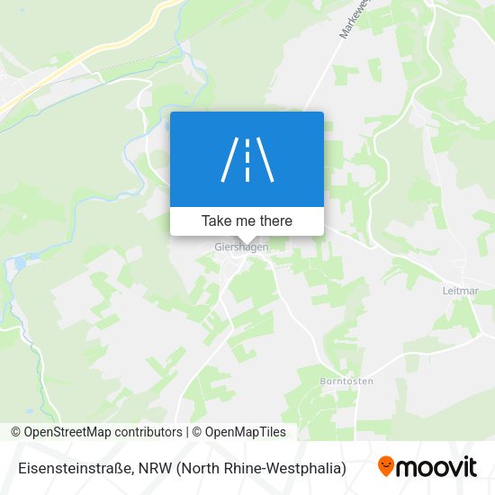 Eisensteinstraße map