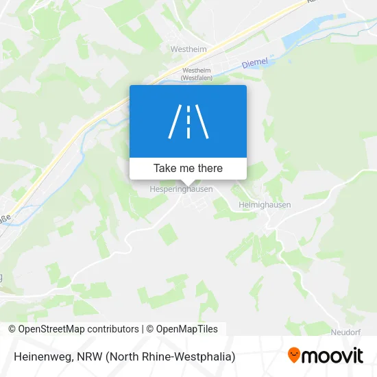 Карта Heinenweg