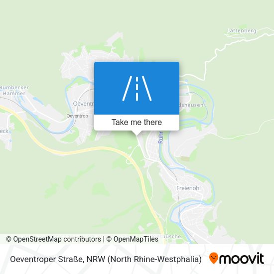 Oeventroper Straße map