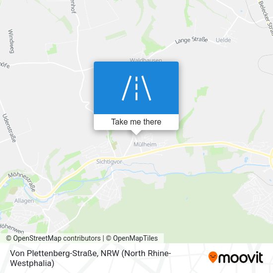 Von Plettenberg-Straße map