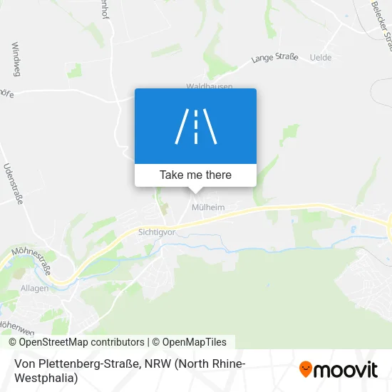 Карта Von Plettenberg-Straße