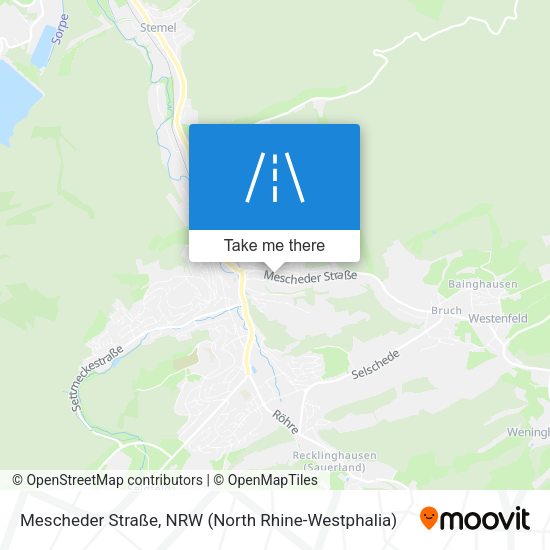 Mescheder Straße map