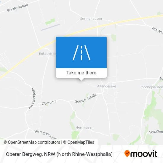 Карта Oberer Bergweg