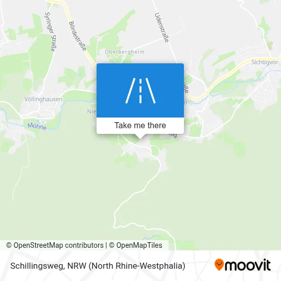 Schillingsweg map