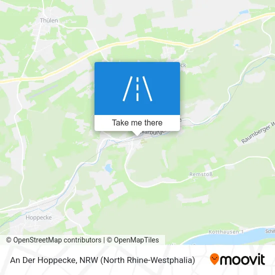 Карта An Der Hoppecke