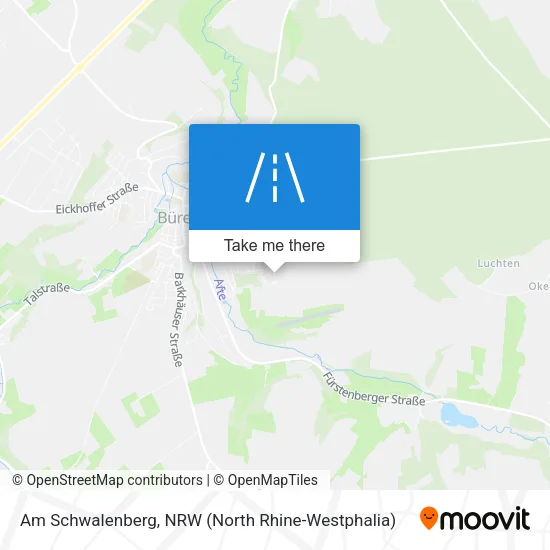 Карта Am Schwalenberg