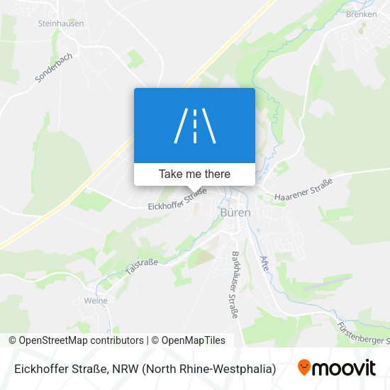 Eickhoffer Straße map