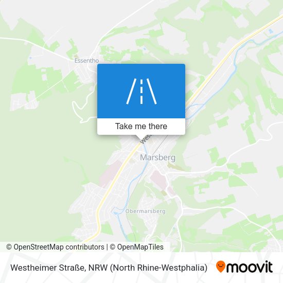 Westheimer Straße map