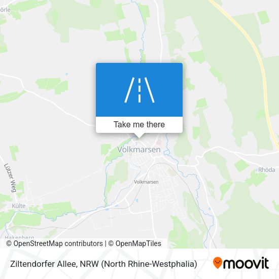 Ziltendorfer Allee map