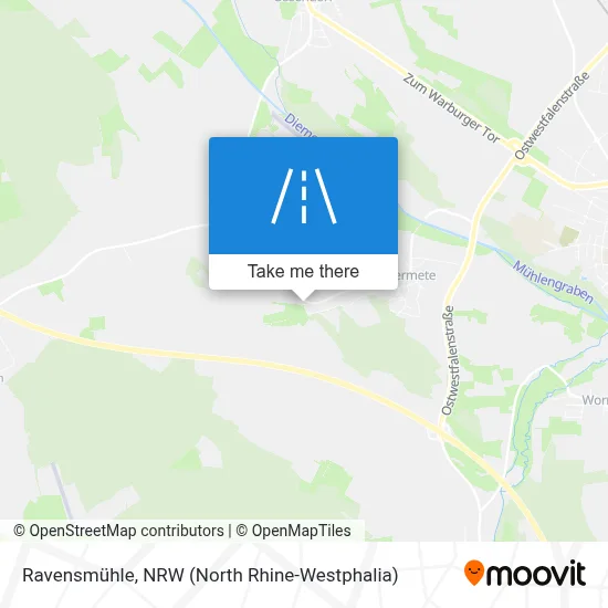 Ravensmühle map