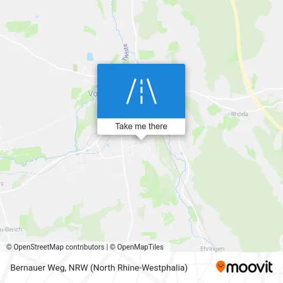 Карта Bernauer Weg