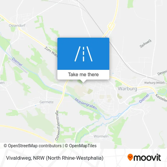 Карта Vivaldiweg