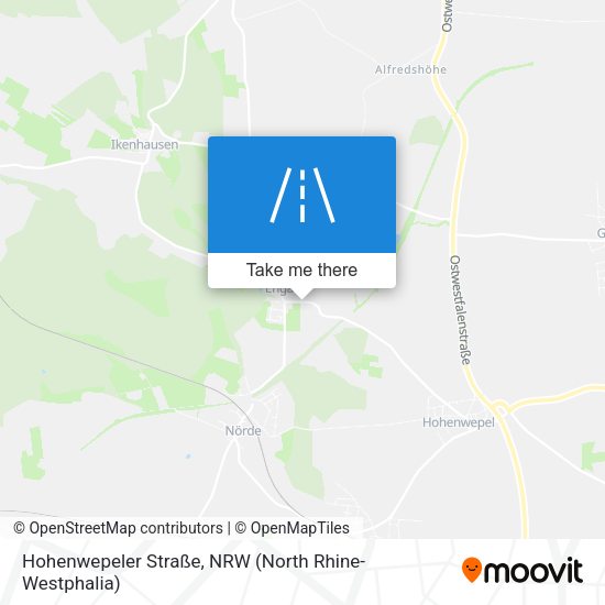 Hohenwepeler Straße map