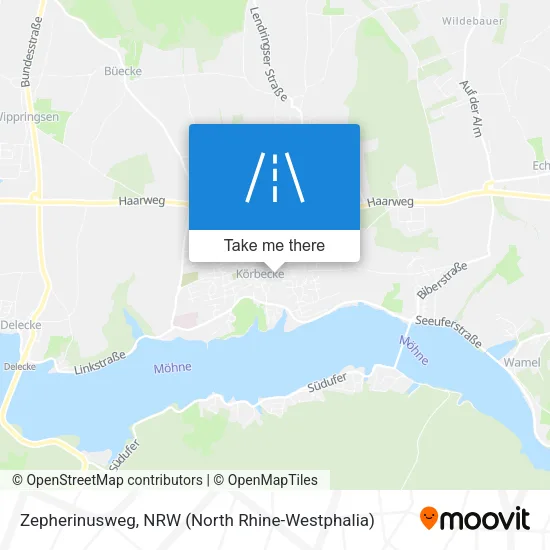 Карта Zepherinusweg
