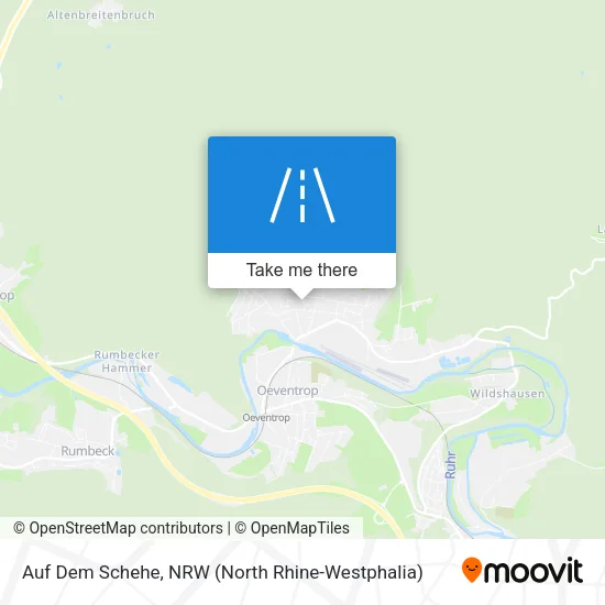 Карта Auf Dem Schehe