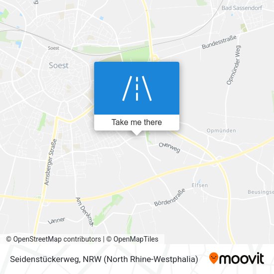 Seidenstückerweg map